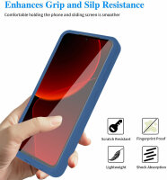 360° Grad Hülle Xiaomi Redmi 13C Rundum vollschutz Integriertem Displayschutz Blau