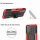 Xiaomi Redmi Note 11S / 11, Schutz Hülle Handy Tasche Outdoor Case Cover Bumper  Rot