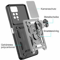 Handyhülle Xiaomi Redmi Note11Pro Handy Tasche Hülle Outdoor Case Silikon Bumper