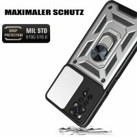 Handyhülle Xiaomi Redmi Note11Pro Handy Tasche Hülle Outdoor Case Silikon Bumper