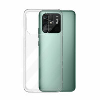 Xiaomi Redmi 10C Transparent Hülle Handy Tasche +PANZERSCHUTZGLAS 9H