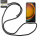 Handykette für Samsung Galaxy Xcover 7 Handyhülle mit Band Case Hülle mit Kordel Schwarz