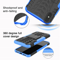 Handy Tasche für Apple iPhone Panzer Cover Case...