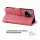 Xiaomi Handy Tasche Handyhülle Schutz Hülle Blumen Flip Cover Wallet Case Etui Xiaomi Mi 11 5G Pink