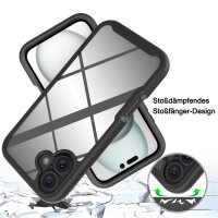 Handyhülle für Apple iPhone 16 Plus – 360° Panzer Case mit Displayschutz