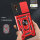Outdoor Panzer Hülle für Samsung Galaxy Xcover 7 mit Kameraschutz Ringhalter Bumper Rot