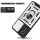 Outdoor Panzer Hülle für Samsung Galaxy Xcover 7 mit Kameraschutz Ringhalter Bumper Silber