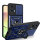 Outdoor Panzer Hülle Motorola Moto G04 G24 E14 Handyhülle mit Kameraschutz Ringhalter Blau