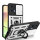 Outdoor Panzer Hülle Motorola Moto G04 G24 E14 Handyhülle mit Kameraschutz Ringhalter Silber