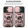 Handyhülle für Apple iPhone 16 – Ring Panzer Case Roségold