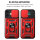 Handyhülle für Apple iPhone 16 Plus – Panzer Cover Case Rot