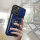 Handyhülle für Apple iPhone 16 Pro Max – Ring Panzer Case Blau