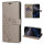 Handyhülle für Apple iPhone 16 Pro Max – Klapphülle Blume Grau