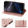 Handyhülle für Apple iPhone 16 Pro Max – Klapphülle Blume Roségold