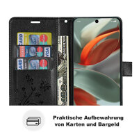 Hülle für Google Pixel 9 / 9 Pro Handy Tasche Handyhülle Schutzhülle Klapphülle Schwarz