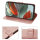 Hülle für Google Pixel 9 / 9 Pro Handy Tasche Handyhülle Schutzhülle Klapphülle Rosegold