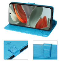 Hülle für Google Pixel 9 / 9 Pro Handy Tasche Handyhülle Schutzhülle Klapphülle Blau