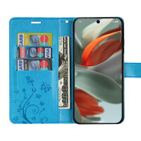Hülle für Google Pixel 9 / 9 Pro Handy Tasche Handyhülle Schutzhülle Klapphülle Blau