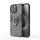 Handyhülle für Apple iPhone 16 Pro – Ring Panzer Cover Schwarz