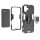 Handyhülle für Apple iPhone 16 Plus – Ring Panzer Cover Schwarz