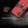Handyhülle für Apple iPhone 16 Plus – Ring Panzer Cover Rot