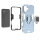 Handyhülle für Apple iPhone 16 – Ring Panzer Cover Türkis