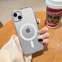 Handyhülle für Apple iPhone 15 - Magnet Case Transparent