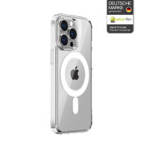 Handyhülle für Apple iPhone 15 Pro - Magnet Case Transparent