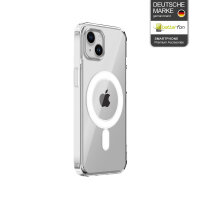 Handyhülle für Apple iPhone 15 Plus - Magnet Case Transparent