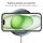 Handyhülle für Apple iPhone 15 Plus - Magnet Case Transparent