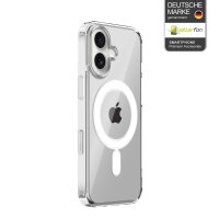 Handyhülle für Apple iPhone 16 Pro - Magnet Bumper Transparent