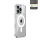 Handyhülle für Apple iPhone 16 Pro Max – Magnet Bumper Transparent