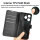 Klapphülle Realme C61 / C63 Handy Tasche Handyhülle Hülle Schutzhülle Flip Case Etui Schwarz
