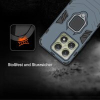 Hülle Xiaomi 14T Handyhülle Drehbar Ringhalter Magnet Bumper Case in Türkis
