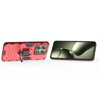 Hülle Xiaomi 14T Handyhülle Drehbar Ringhalter Magnet Bumper Case in Rot