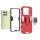 Hülle Xiaomi 14T Handyhülle Drehbar Ringhalter Magnet Bumper Case in Rot