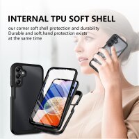 360 Grad Hülle mit eingebautem Displayschutz für Samsung Galaxy A16 5G Bumper