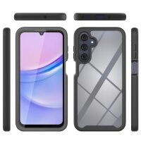 360 Grad Hülle mit eingebautem Displayschutz für Samsung Galaxy A16 5G Bumper