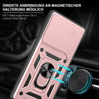 Outdoor Panzer Hülle Xiaomi 14T Pro Handyhülle Kameraschutz Ringhalter in Rosegold