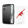 SPARSET Carbon Hülle + 2× Panzerfolie für Apple iPhone 16 Plus