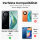 SPARSET Carbon Hülle + 2x 9H Panzerfolie für Honor Magic 5 Lite 5G, Schutz Outdoor Case Cover