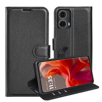 Handy Tasche Motorola Moto G85 Handyhülle Flip Cover Wallet Case Hülle Etui
