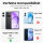Hülle für Oppo A40 / A3x 5G Handyhülle Klapphülle mit [Standfunktion][Kartenfächer]