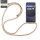Handykette für Samsung S24 FE Handyhülle mit Band Hülle Galaxy S24 FE Beige / Braun