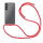 Handykette für Samsung S24 FE Handyhülle mit Band Hülle Galaxy S24 FE in Rot