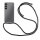 Handykette für Samsung S24 FE Handyhülle mit Band Hülle Galaxy S24 FE in Schwarz