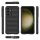 Hülle für Samsung S24 FE Handyhülle Outdoor Case Cover Bumper in Schwarz