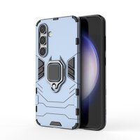 Handyhülle für Samsung Galaxy S24 FE Ring Case Hülle Outdoor Back Cover Bumper in Türkis