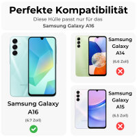 360° Hülle für Samsung A16, 360 Grad...