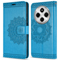 Handy Tasche für Xiaomi Redmi 14C / Poco C75 Hülle Handyhülle Klapphülle Wallet Case in Blau